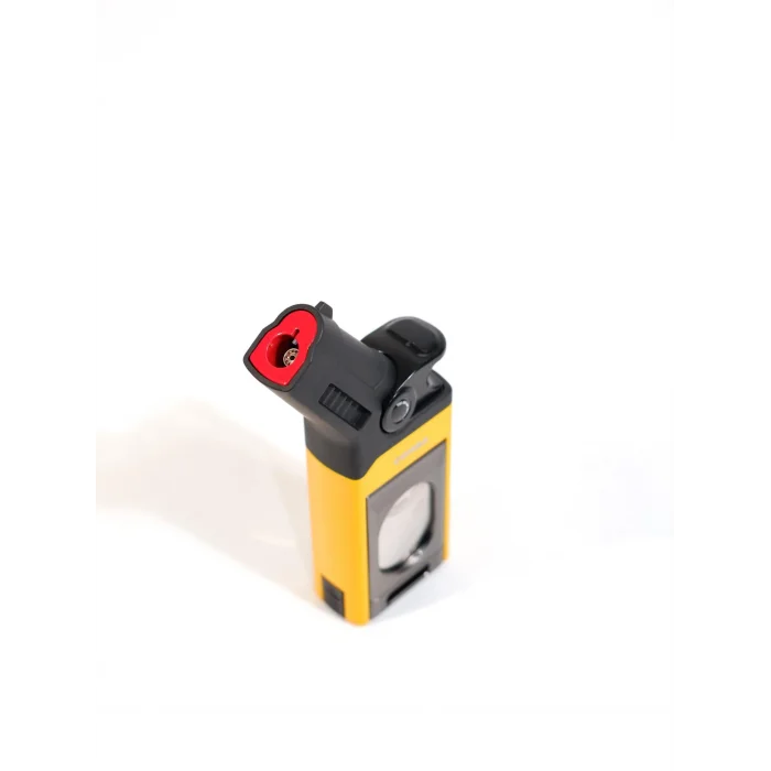 Cohiba Sarı 3 Fonksiyonlu Tek Torch Puro Çakmak CCM0803 - Parmida