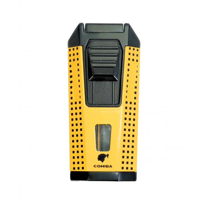 Cohiba Sarı Çift Torch Puro Çakmak CCM0896 - Parmida
