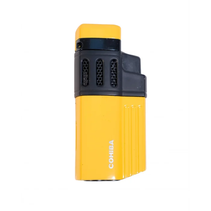 Cohiba Sarı Dört Torch Puro Çakmak CCM0862 - Parmida