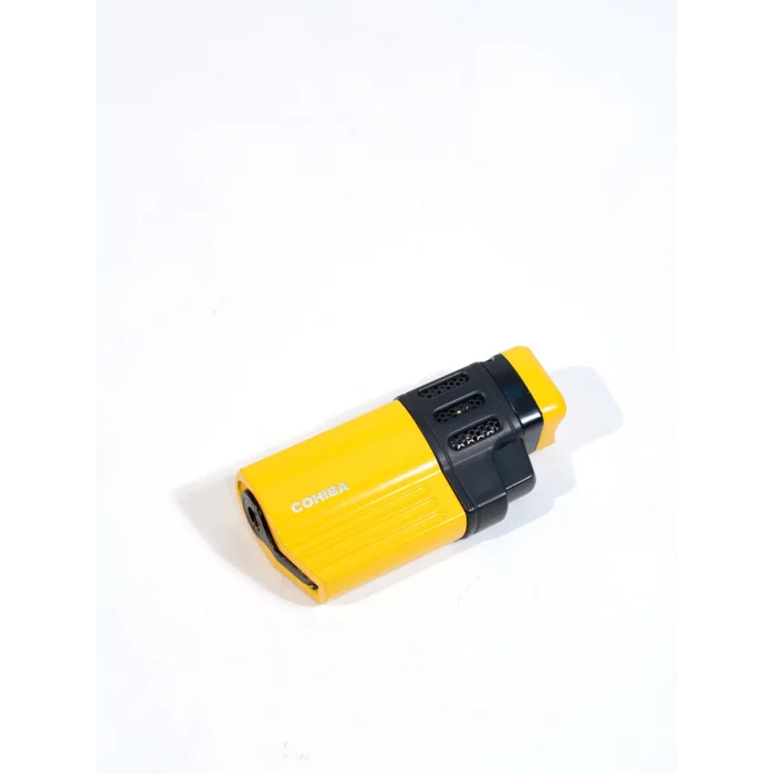 Cohiba Sarı Dört Torch Puro Çakmak CCM0862 - Parmida
