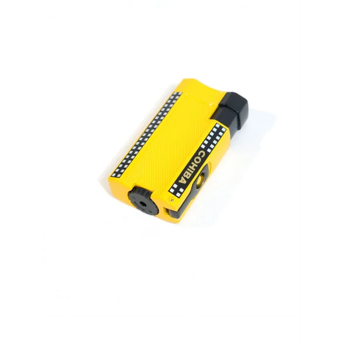 Cohiba Sarı Puro Standlı Çift Torch Puro Çakmak CCM0882 - Parmida