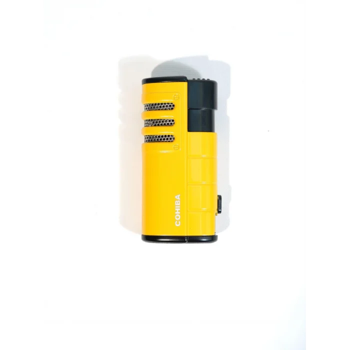 Cohiba Sarı Üç Torch Puro Çakmak CCM0824 - Parmida