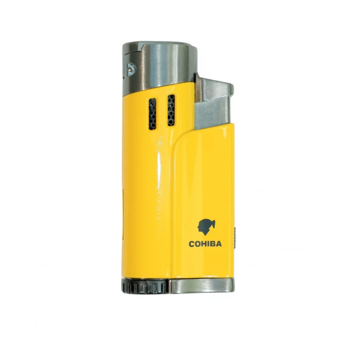 Cohiba Sarı Üç Torch Puro Çakmak CCM0858 - Parmida