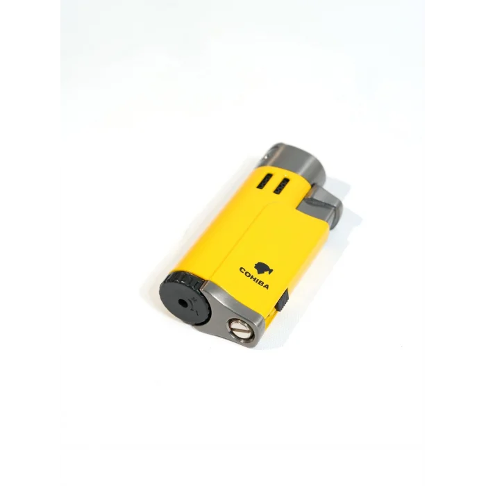 Cohiba Sarı Üç Torch Puro Çakmak CCM0858 - Parmida