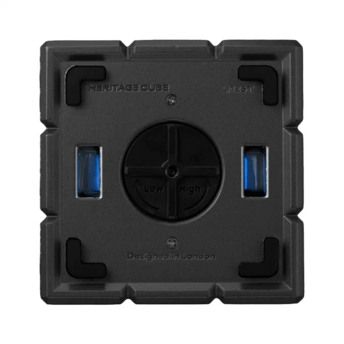 Colibri Cube Masa Çakmağı 2 Alev Siyah LI125T1