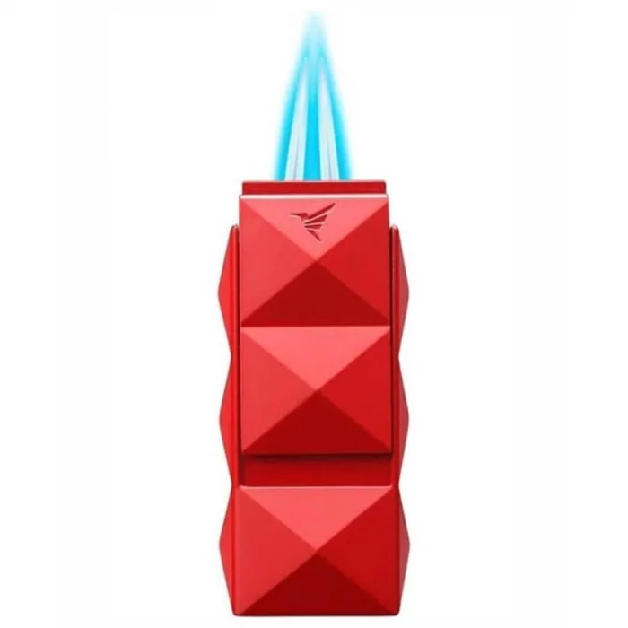 Colibri Quasar Hand 2 Alev Delicili Puro Çakmak Kırmızı LI750T4