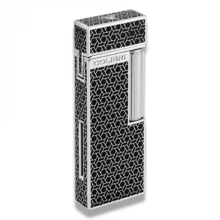 Continental İnce Mum Alev Çakmak Pattern Krom LI220T6