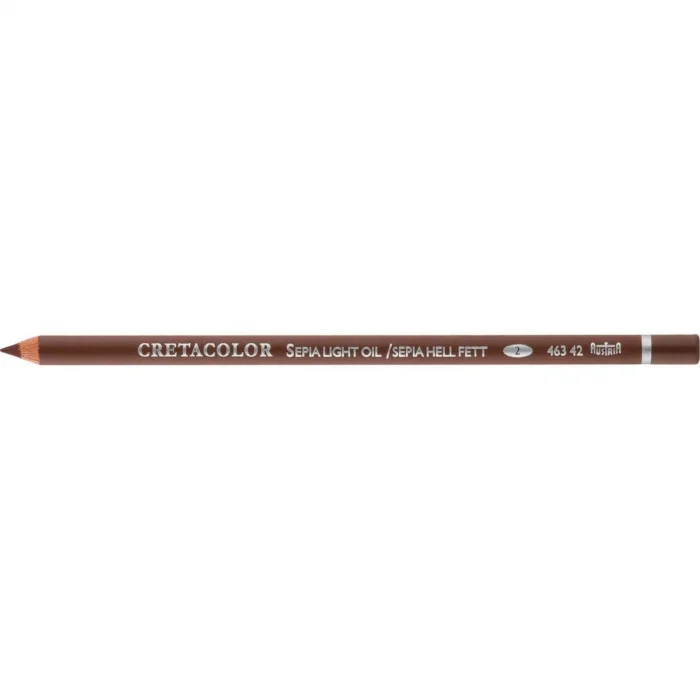 Cretacolor Sepia Pencils Oil Light Sepia Füzen Kalem Light