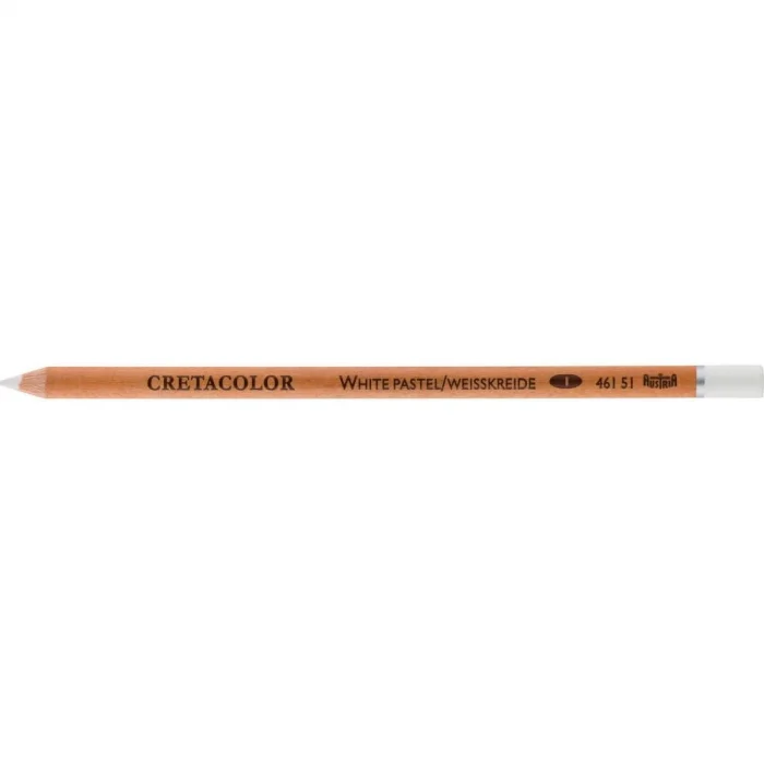 Cretacolor White Chalk Pastel Pencil Füzen Kalem Soft