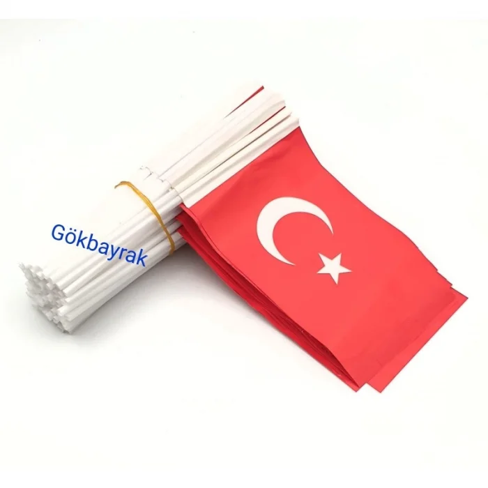 Çubuklu Türk  Bayrağı (80li)