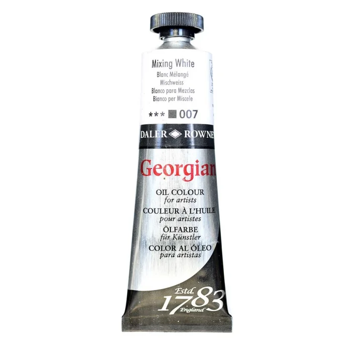 Daler Rowney Georgian Yağlı Boya 38 ml 007 Mixing White