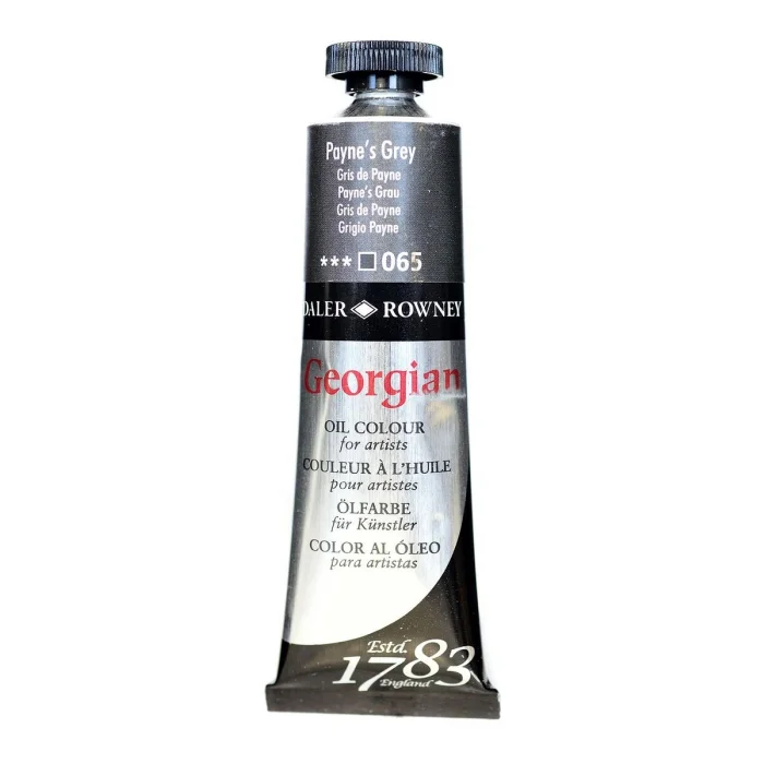 Daler Rowney Georgian Yağlı Boya 38 ml 065 Paynes Grey