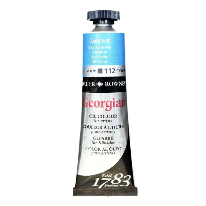 Daler Rowney Georgian Yağlı Boya 38 ml 112 Coeruleum Blue Hue