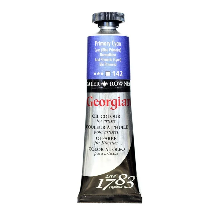 Daler Rowney Georgian Yağlı Boya 38 ml 142 Phthalo Blue
