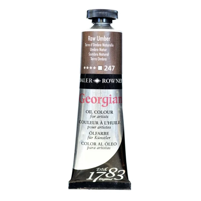 Daler Rowney Georgian Yağlı Boya 38 ml 247 Raw Umber