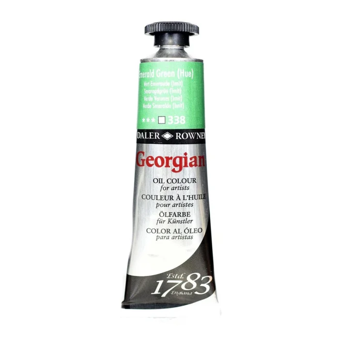 Daler Rowney Georgian Yağlı Boya 38 ml 338 Emerald Green Hue