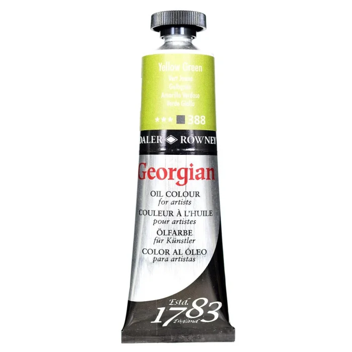 Daler Rowney Georgian Yağlı Boya 38 ml 388 Yellow Green