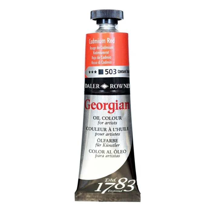 Daler Rowney Georgian Yağlı Boya 38 ml 503 Cadmium Red Hue