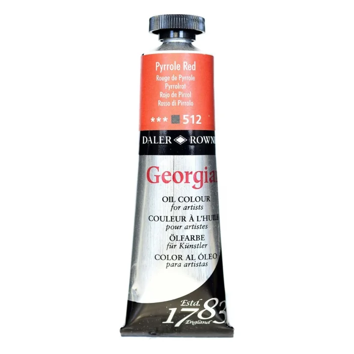 Daler Rowney Georgian Yağlı Boya 38 ml 512 Naphtol Crimson