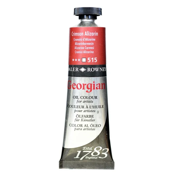 Daler Rowney Georgian Yağlı Boya 38 ml 515 Crimson Alizarin