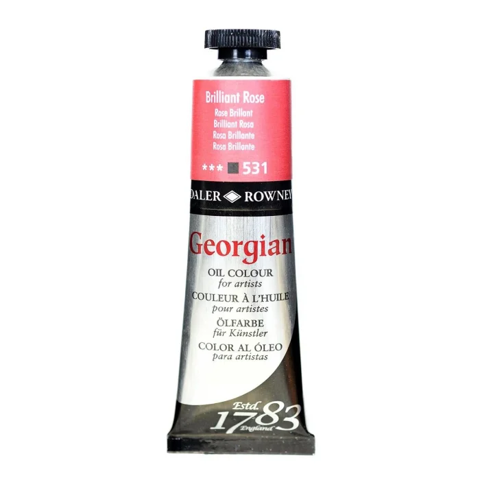 Daler Rowney Georgian Yağlı Boya 38 ml 531 Brilliant Rose