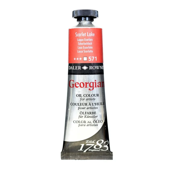 Daler Rowney Georgian Yağlı Boya 38 ml 571 Scarlet Lake