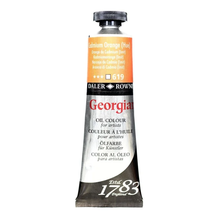 Daler Rowney Georgian Yağlı Boya 38 ml 619 Cadmium Orange Hue
