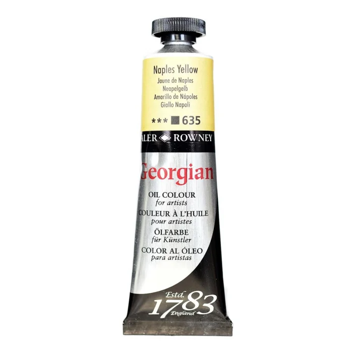 Daler Rowney Georgian Yağlı Boya 38 ml 635 Naples Yellow