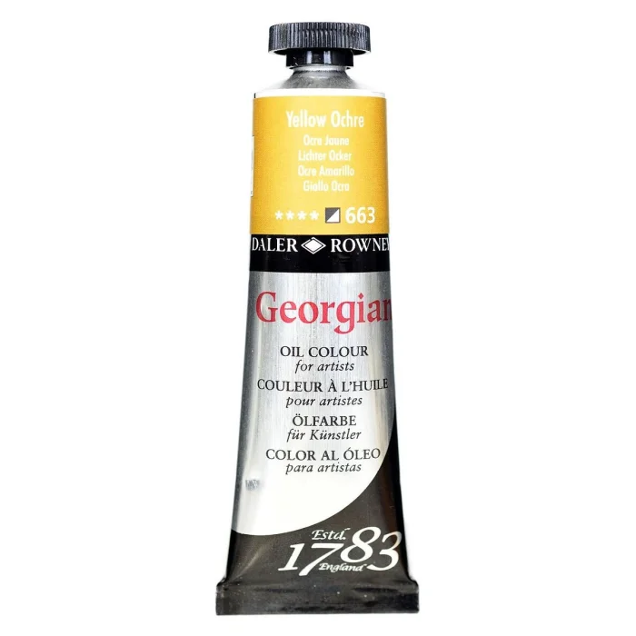 Daler Rowney Georgian Yağlı Boya 38 ml 663 Yellow Ochre