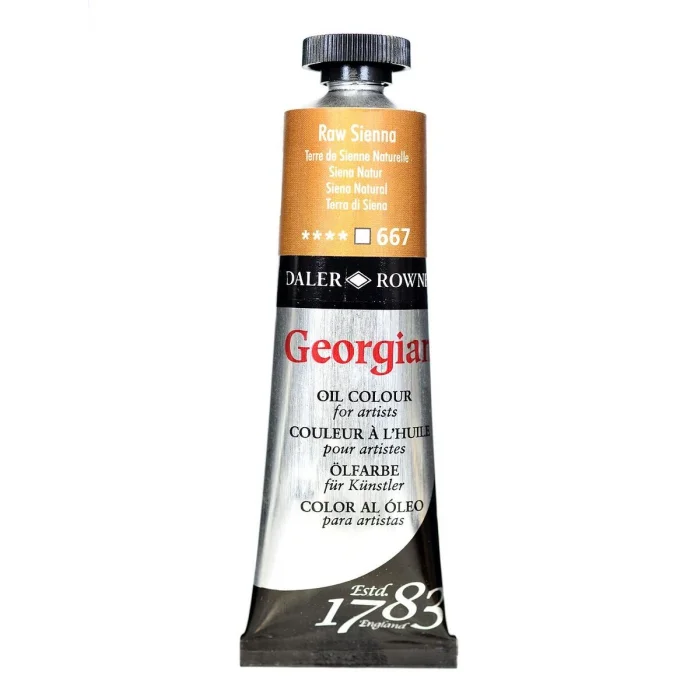 Daler Rowney Georgian Yağlı Boya 38 ml 667 Raw Sienna