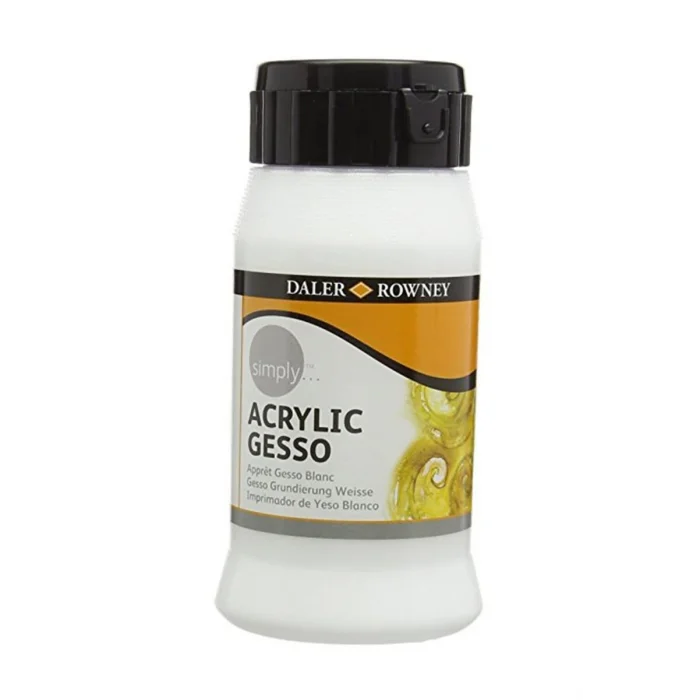 Daler Rowney Simply Acrylic Gesso Beyaz 500 ml.