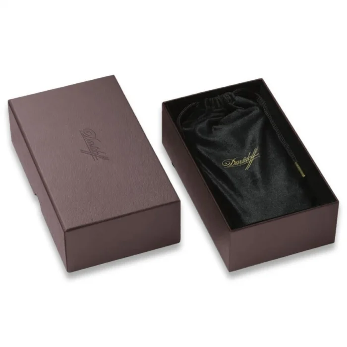 Davidoff Iconic Seri Deri Puro Kılıfı Kırmızı Gold 3lüi 64 Ring