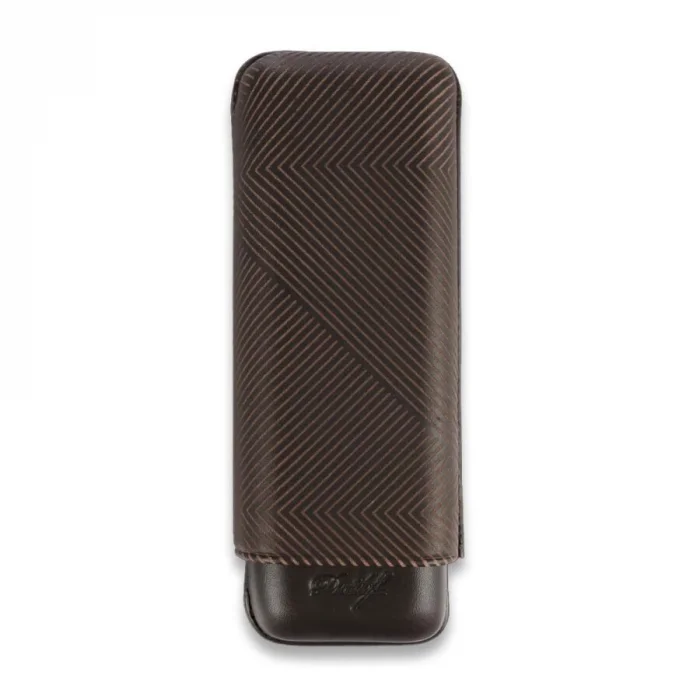 Davidoff Leaf Deri Puro Kılıfı Kahve XL 2li 64 Ring