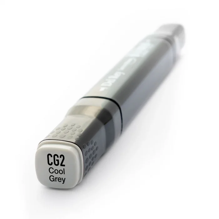 Del Rey Çift Uçlu Çizim Marker Kalemi CG2 Cool Gray 2