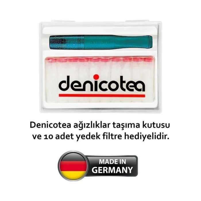 Denicotea 20152 Vision Filtreli Sigara Ağızlığı Turkuaz