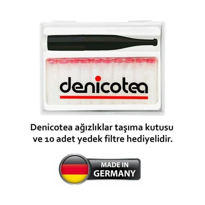Denicotea 20233 Karbon Filtreli Slim Sig.Ağızlığı Syh(6-7mm)