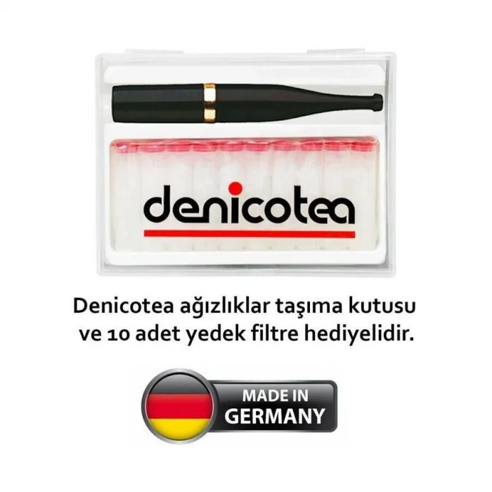 Denicotea 20234 Karbon Filtreli Slim Sig.Ağızlığı (6-7mm)