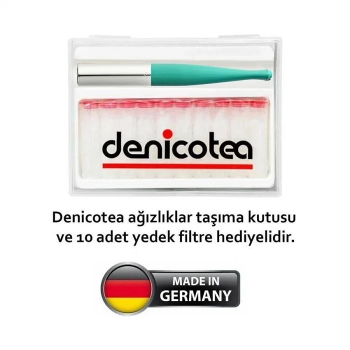 Denicotea 20282 Ejectör Filtreli Sig. Ağızlığı Nane/Krom