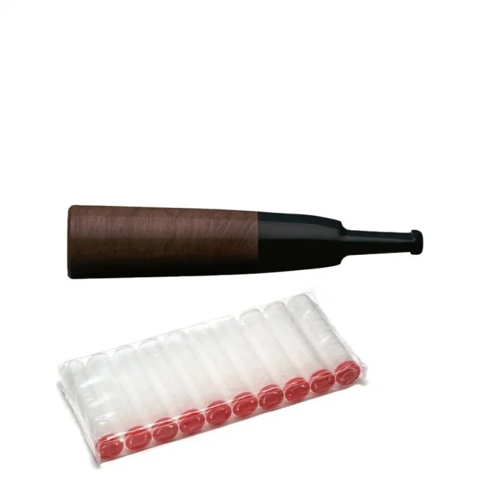 Denicotea 30300 10mm Toscanello Cigarillo Ağızlığı Ahşap