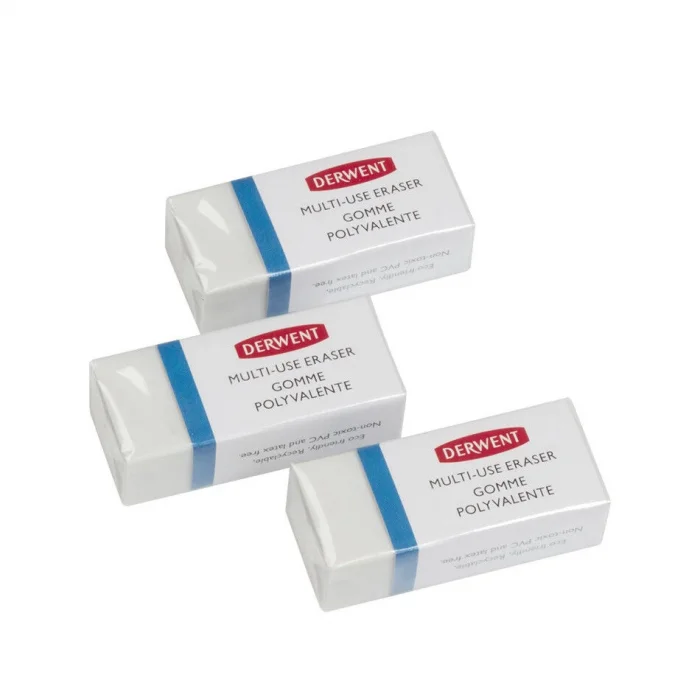 Derwent Çok Amaçlı Silgi 3lü Blister