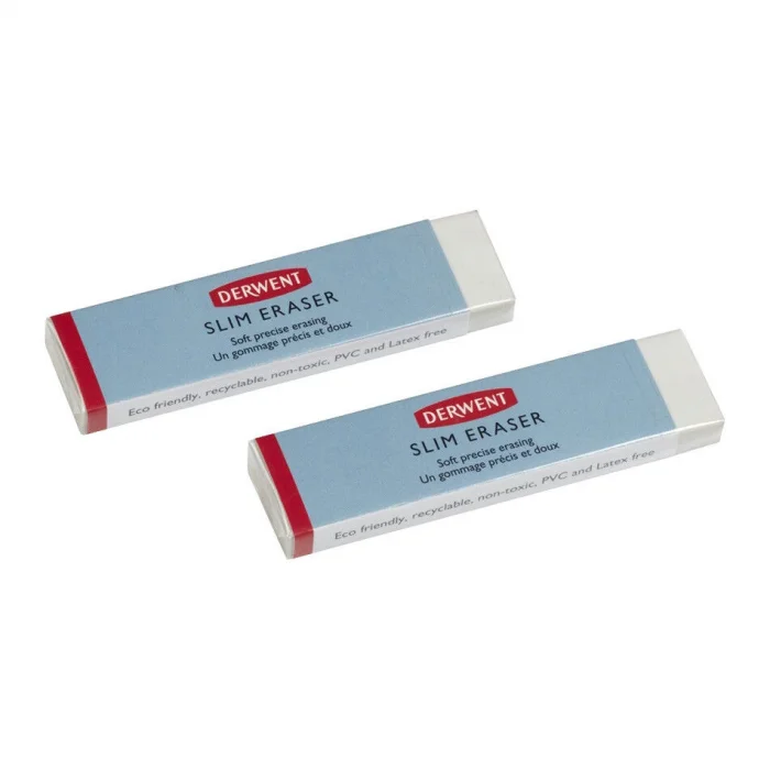 Derwent İnce Silgi 2li Blister