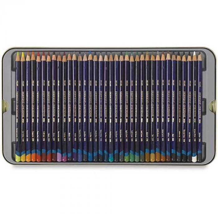 Derwent Inktense Mürekkep Etkili Aquarell Boya Kalemi Seti 36lı Teneke Kutu