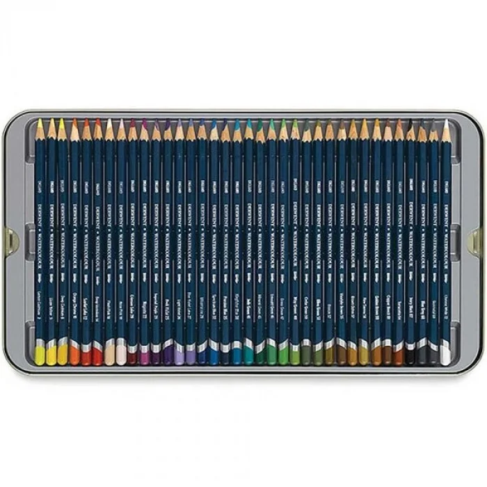 Derwent Watercolour Pencil Sulu Boya Kalemi Seti 36&prime;lı Teneke Kutu