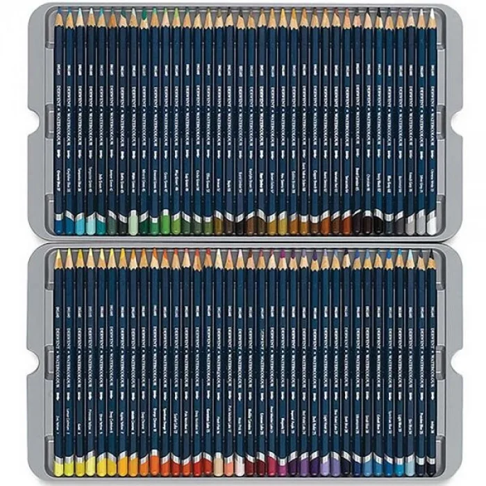 Derwent Watercolour Pencil Sulu Boya Kalemi Seti 72&prime;li Teneke Kutu
