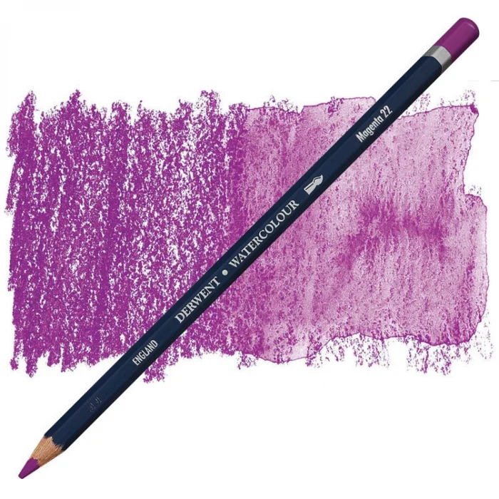Derwent Watercolour Pencil Suluboya Kalemi 22 Magenta