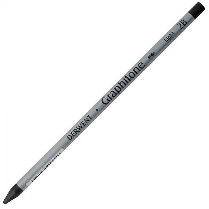 Derwent Watersoluble Graphitone Suda Çözünebilen Ağaçsız Grafit Kalem 2B - Light Wash