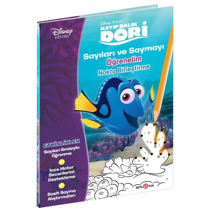Disney Eğitsel Dori ABC'yi Öğrenelim Nokta Birleştirme
