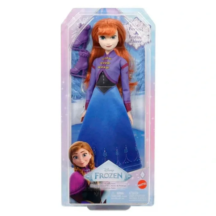 Disney Karlar Ülkesi Buz Pateni Temalı Anna Bebek