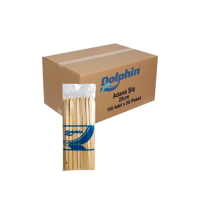 Dolphin Adana Şiş 25cm 100 Adet x 50 Paket