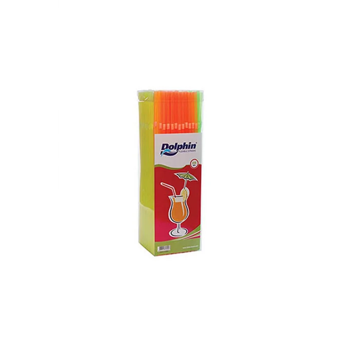 Dolphin Fosforlu Pipet 5 mm * 24 cm 225 Adet